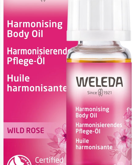 Weleda Wild Rose Harmonising Body Oil for Dry Skin & Radiance – 10 mL