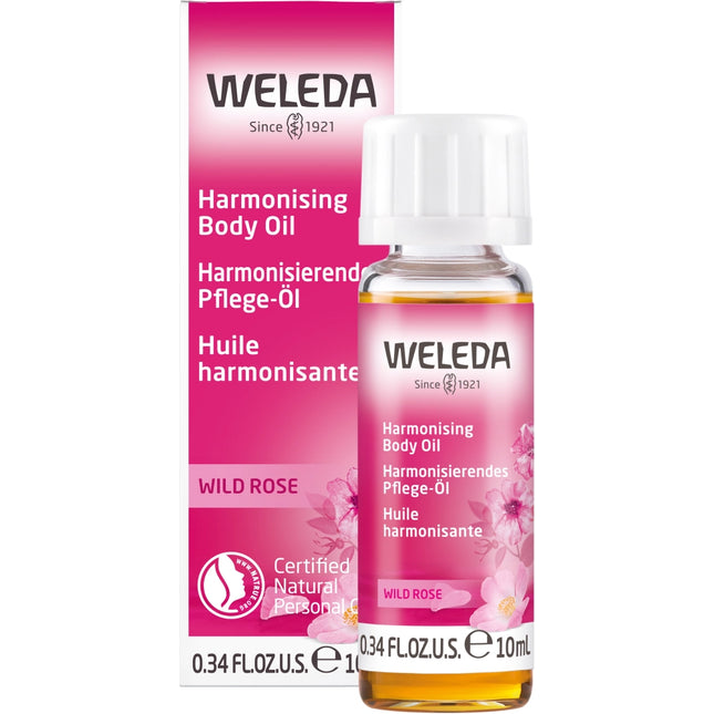 Weleda Wild Rose Harmonising Body Oil for Dry Skin & Radiance – 10 mL