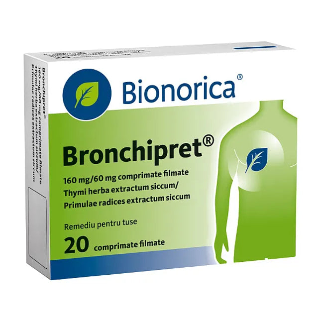 Bionorica Bronchipret packaging on a white background