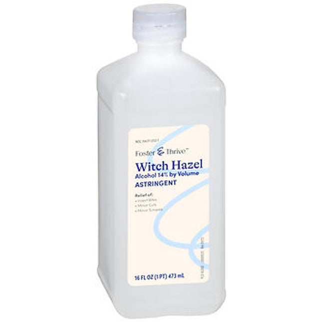 witch hazel, witch hazel astringent, foster and thrive, skin cleanser, facial toner, astringent solution, skin soothing, first aid skin care, insect bite relief, minor cuts and scrapes, post shaving care, skin toner, hamamelis virginiana, гамамелис, ведьмин орех, вяжущее средство, очищение кожи, тоник для лица, уход за кожей, раздражение кожи, укусы насекомых, первая помощь, мелкие порезы, уход после бритья, foster and thrive, hamamelis, astringente, limpiador de piel, tónico facial, cuidado de la piel, ali