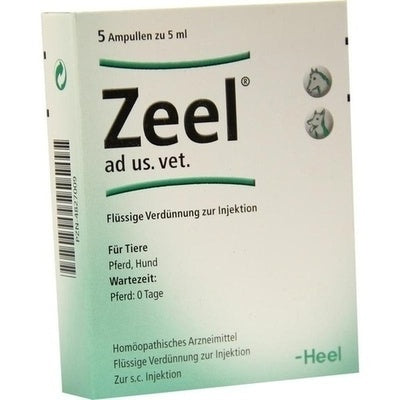 Zeel ad us. vet. Ampoules – Veterinary Joint & Mobility Support, 5 Ampoules × 5 ml