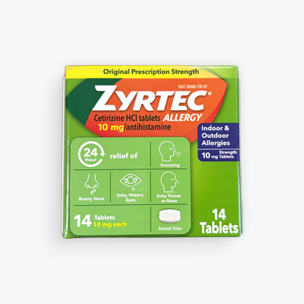 zyrtec, zyrtec allergy relief, cetirizine hcl 10 mg, cetirizine tablets, allergy medicine, antihistamine, hay fever relief, seasonal allergy relief, indoor allergy relief, outdoor allergy relief, runny nose relief, sneezing relief, itchy eyes relief, 24 hour allergy relief, allergy tablets, zyrtec 14 tablets, зиртек, цетиризин 10 мг, антигистаминное средство, таблетки от аллергии, сезонная аллергия, насморк, чихание, зуд глаз, сенная лихорадка, аллергия, средство от аллергии, zyrtec alergia, cetirizina 10 m